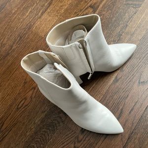 Sam Edelman White Booties